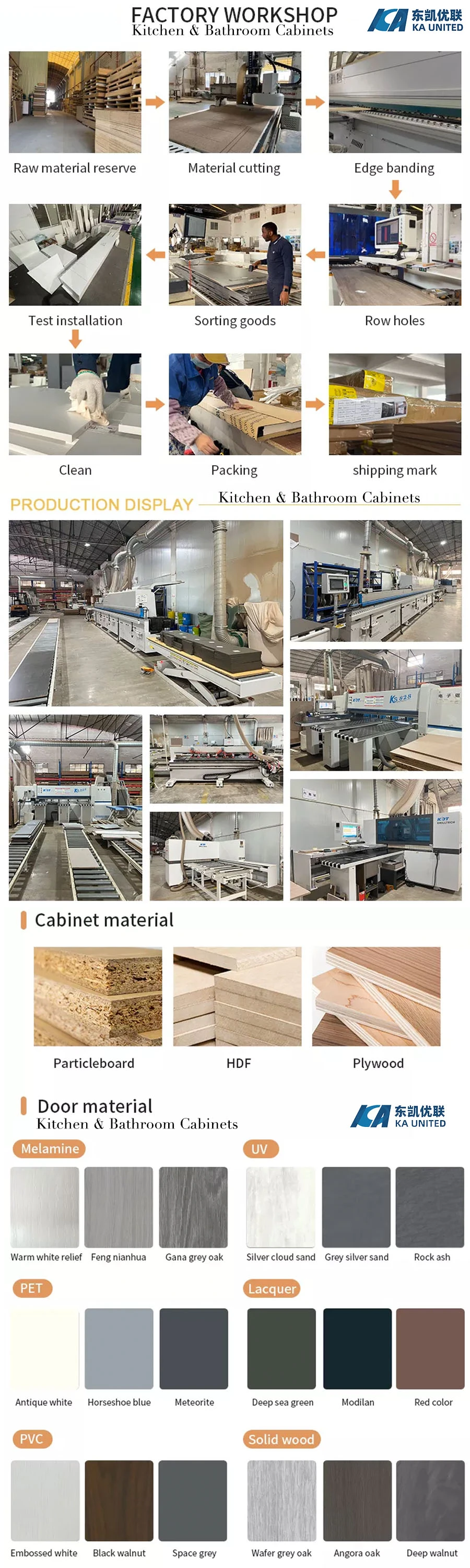 Cabinet factory in China- KA UNITED Cabinet factory in China- KA UNITED