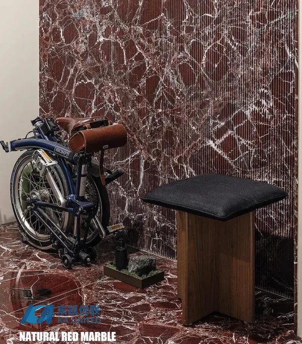 Natural Red marble wall projects KA UNITED Natural Red marble wall projects KA UNITED