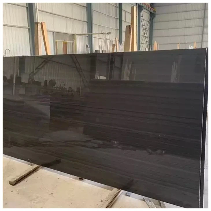 Lastra di marmo di legno nero imperiale