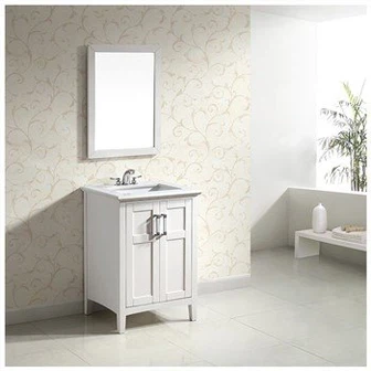 Set da toeletta per bagno con lavabo singolo da 24 pollici