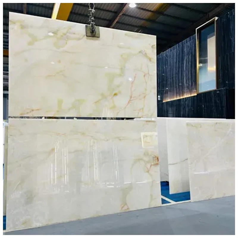 White Onyx Polished Slabs