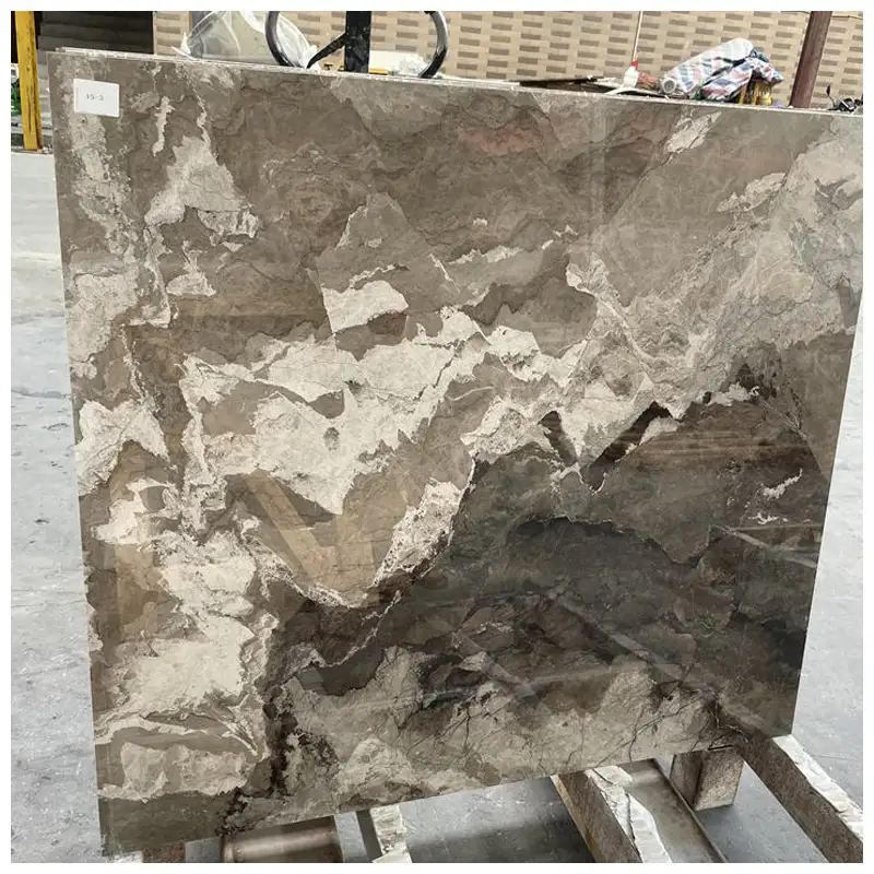 Camouflage Brown Marble Wall Tiles