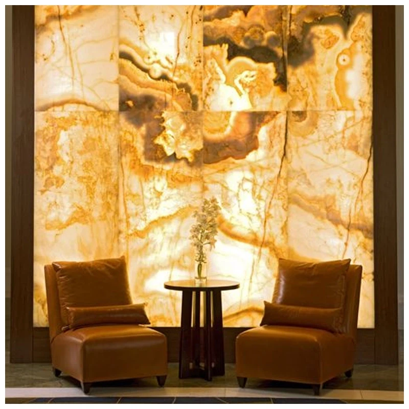 La bellezza mistica del marmo onice naturale