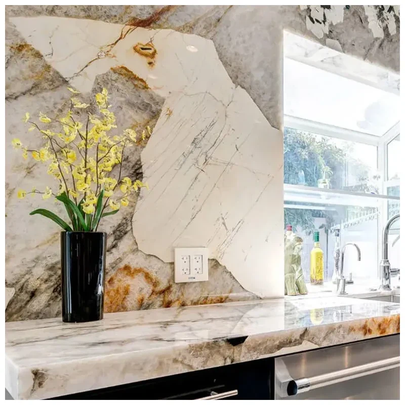 La quartzite della Patagonia è perfetta per la bancono