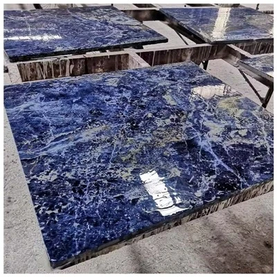 Marmo blu sodalite boliviano