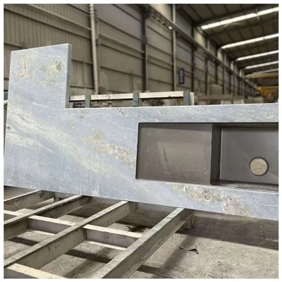 Controsoffitti in marmo blu calcite