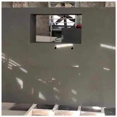 Controsoffitti in quarzo grigio scuro