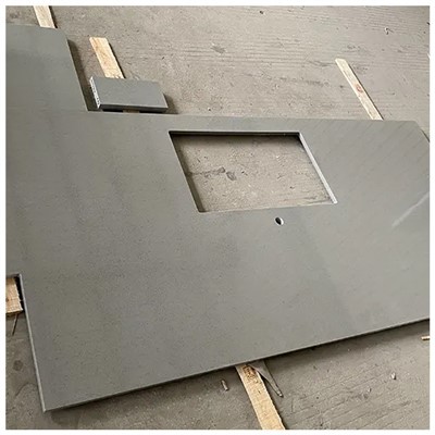 Controsoffitti in quarzo grigio puro